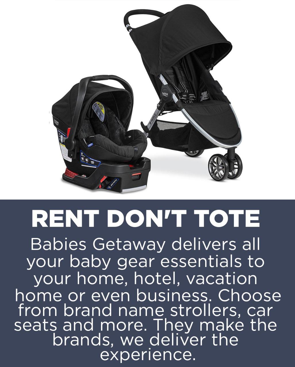 Rent Baby Equipment Rent A Crib Rent A Stroller Rent A Car Seat