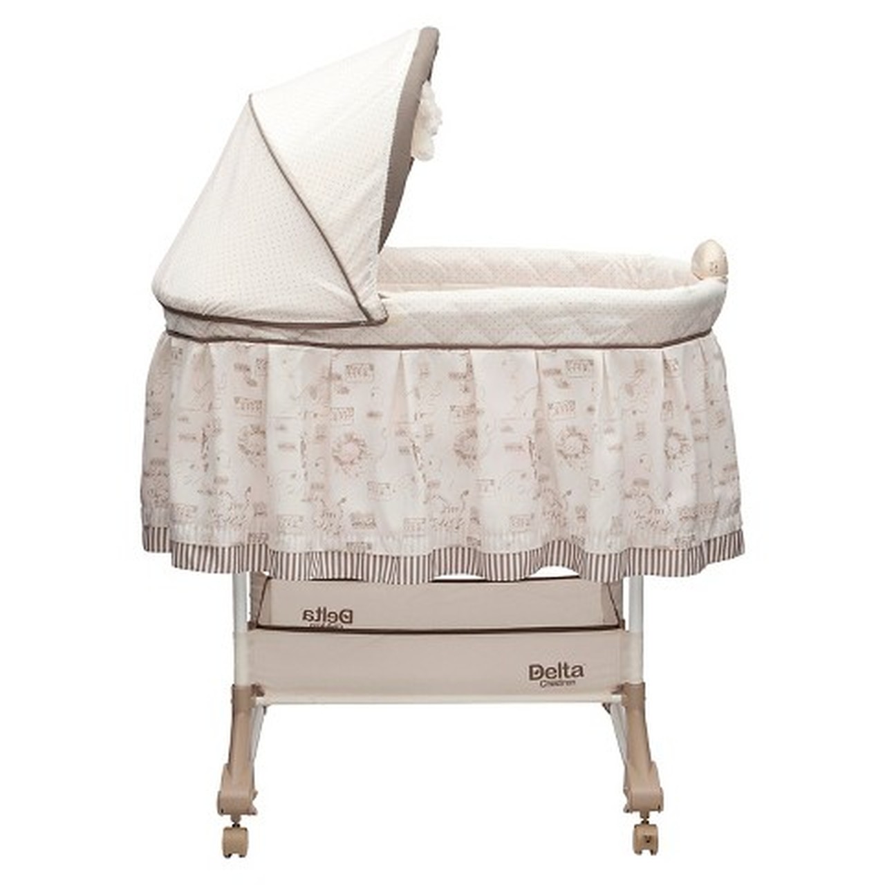 playtime jungle rocking bassinet