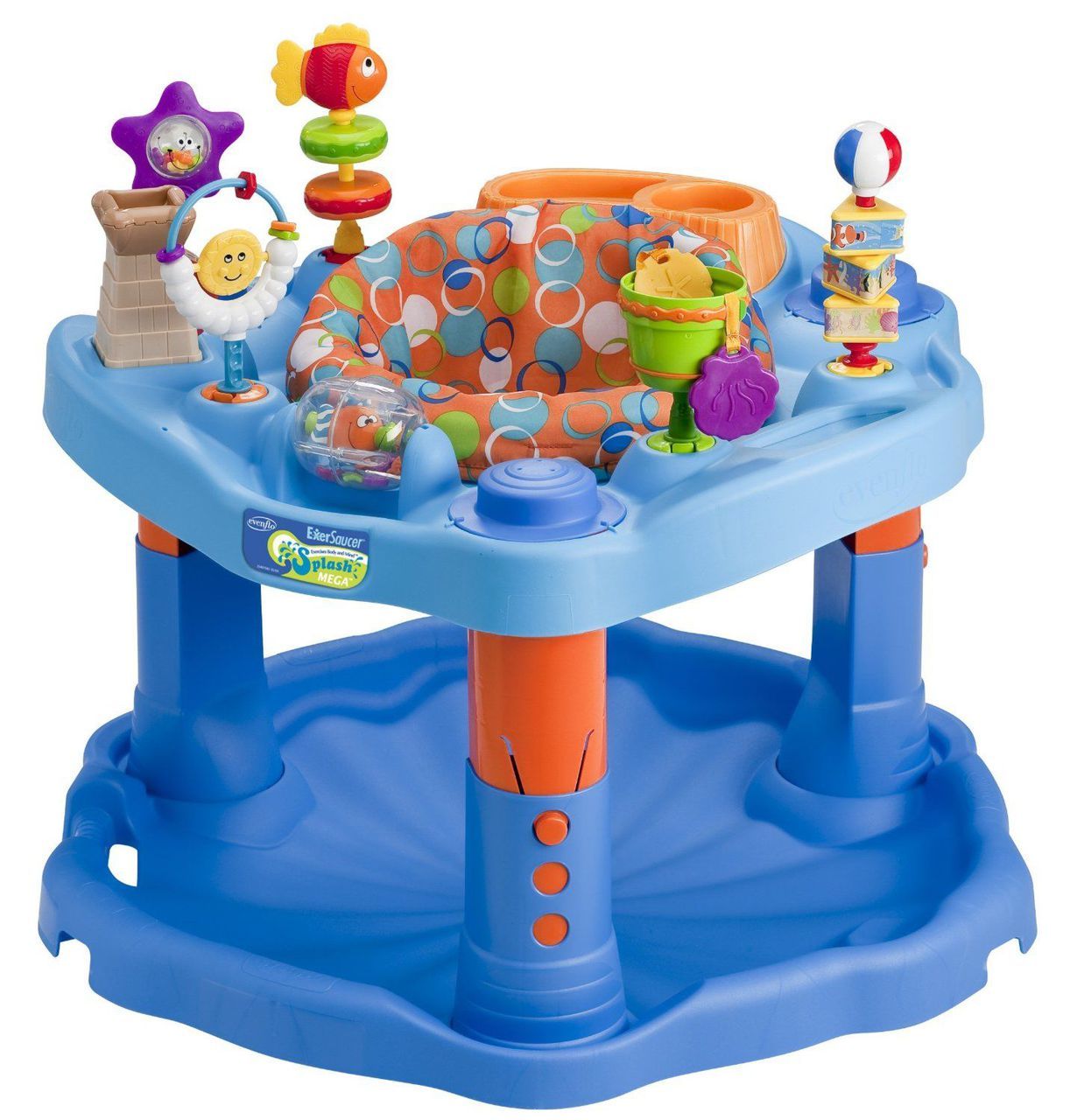evenflo exersaucer moovin & groovin activity center