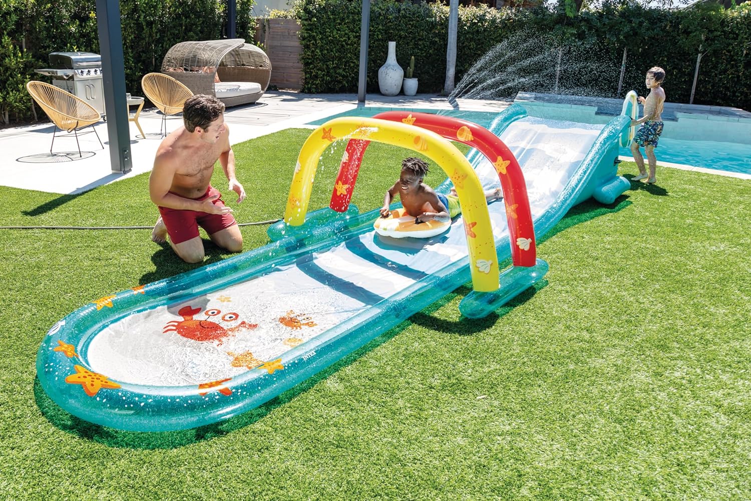 INTEX Inflatable Surfing Fun Slide