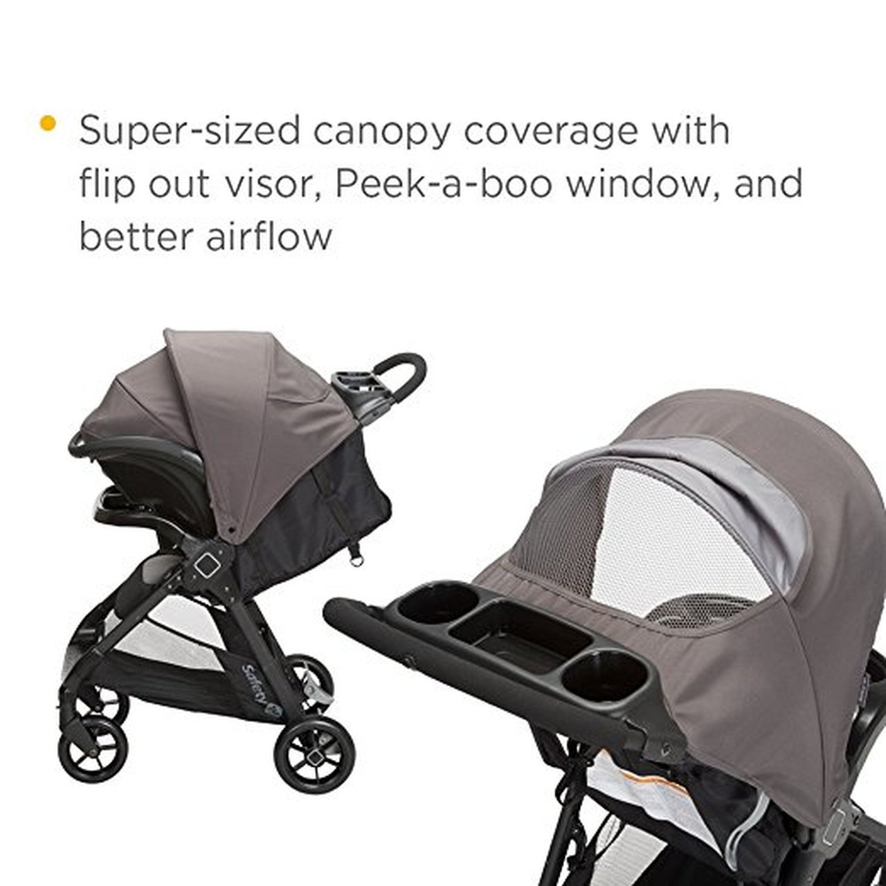 safety 1st cube compact stroller review