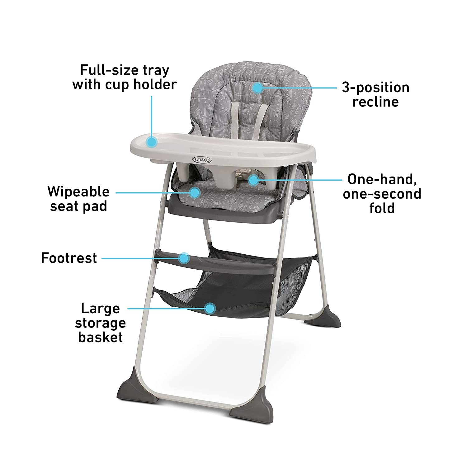 Graco Slim Snacker High Chair