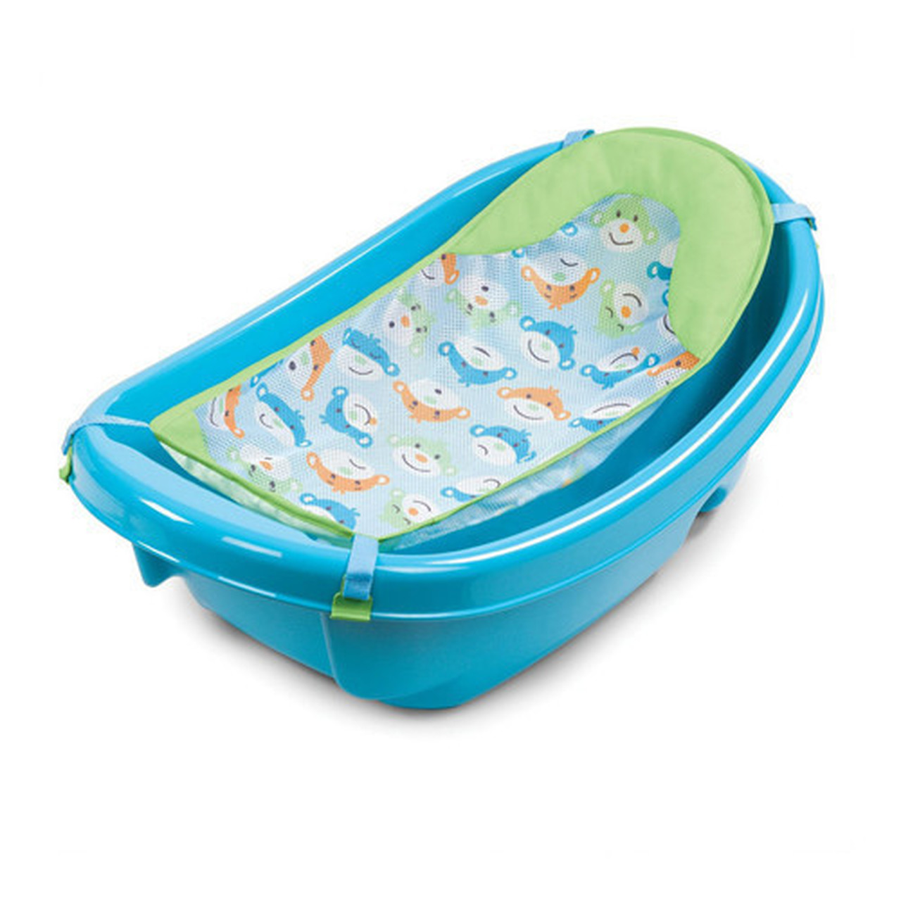summer baby bath