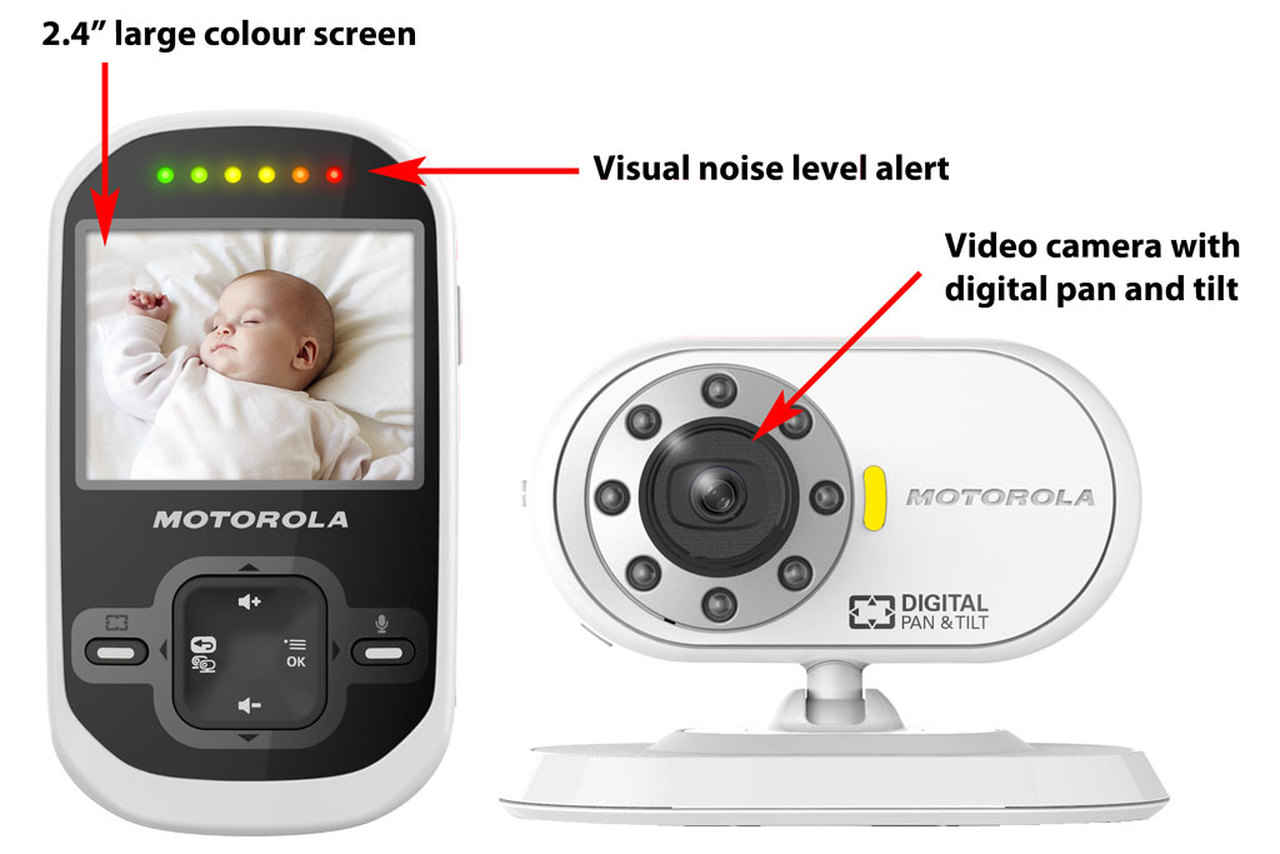 Motorola Digital Wireless Video Baby Monitor