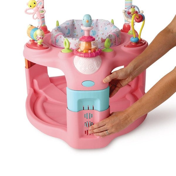 Bright Starts Entertain and Grow Saucer, Pink