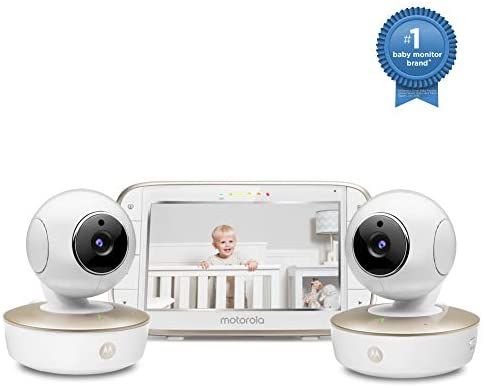 Motorola Video Baby Monitor - 2 Wide Angle HD Cameras with Infrared