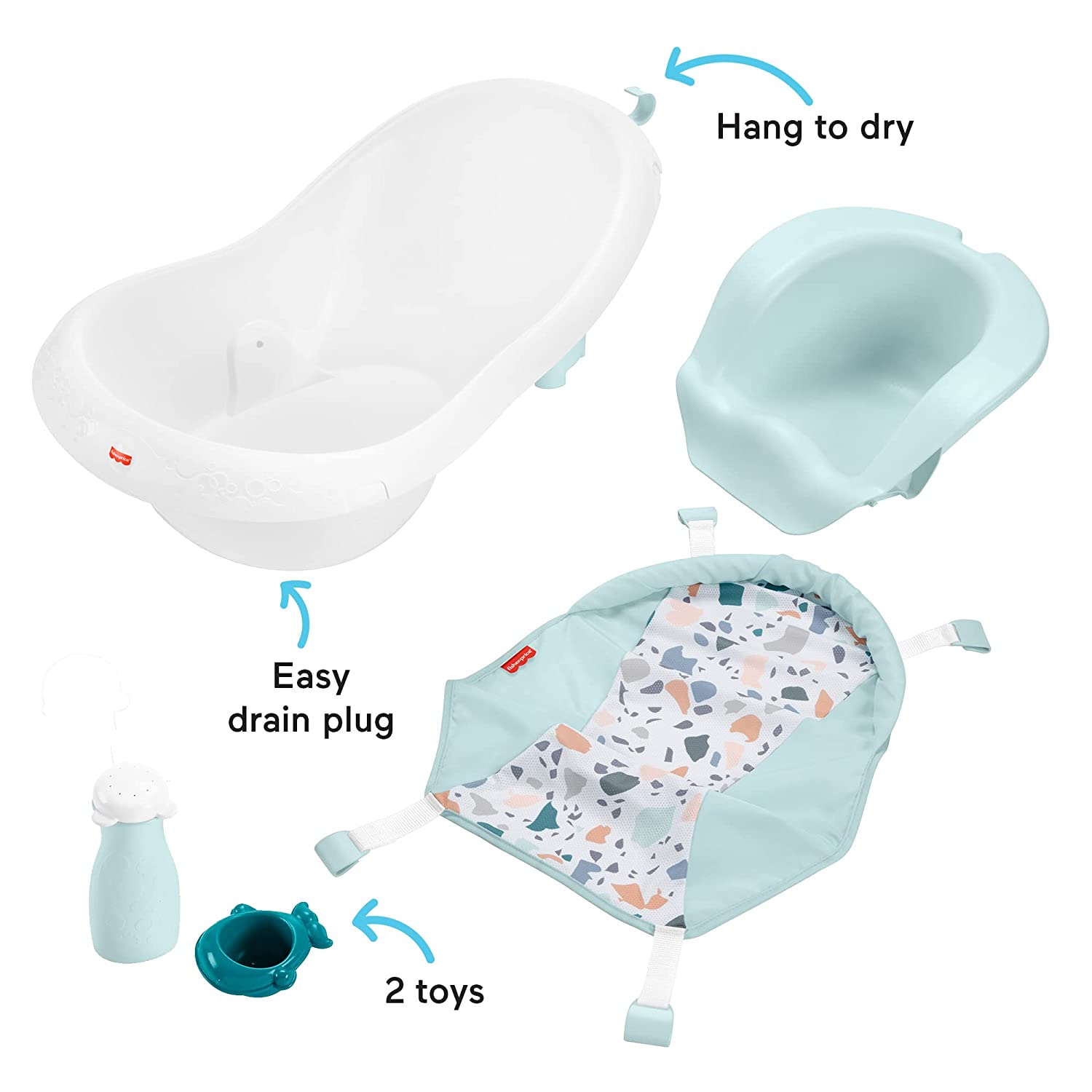 Fisher-Price 4-in-1 Sling 'n Seat Tub