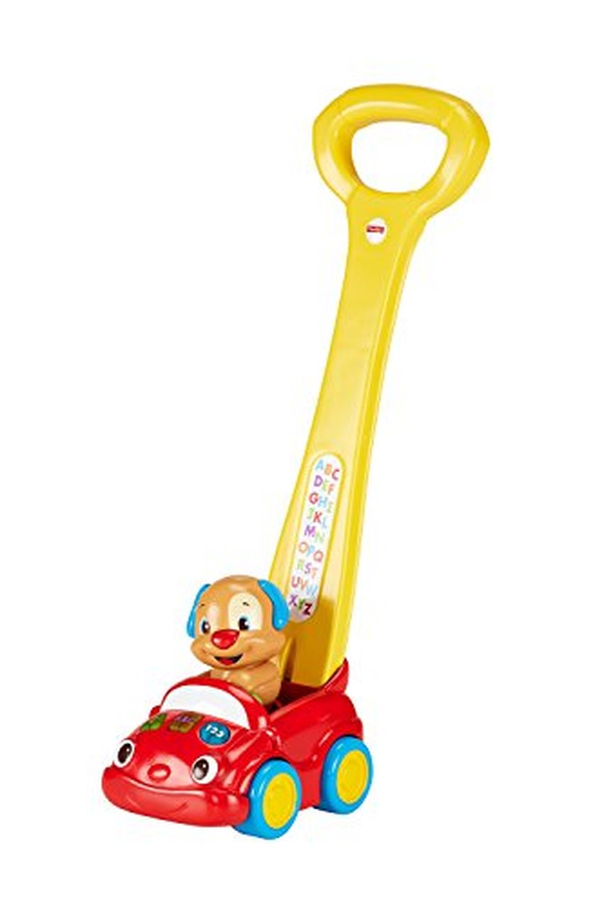 Fisher-Price Laugh & Learn Puppy's Smart Stages Push Car
