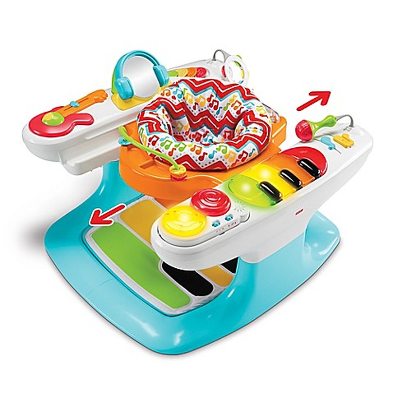Fisher-Price® Entertainer 4-in-1 Step 'n Play Piano Activity Seat