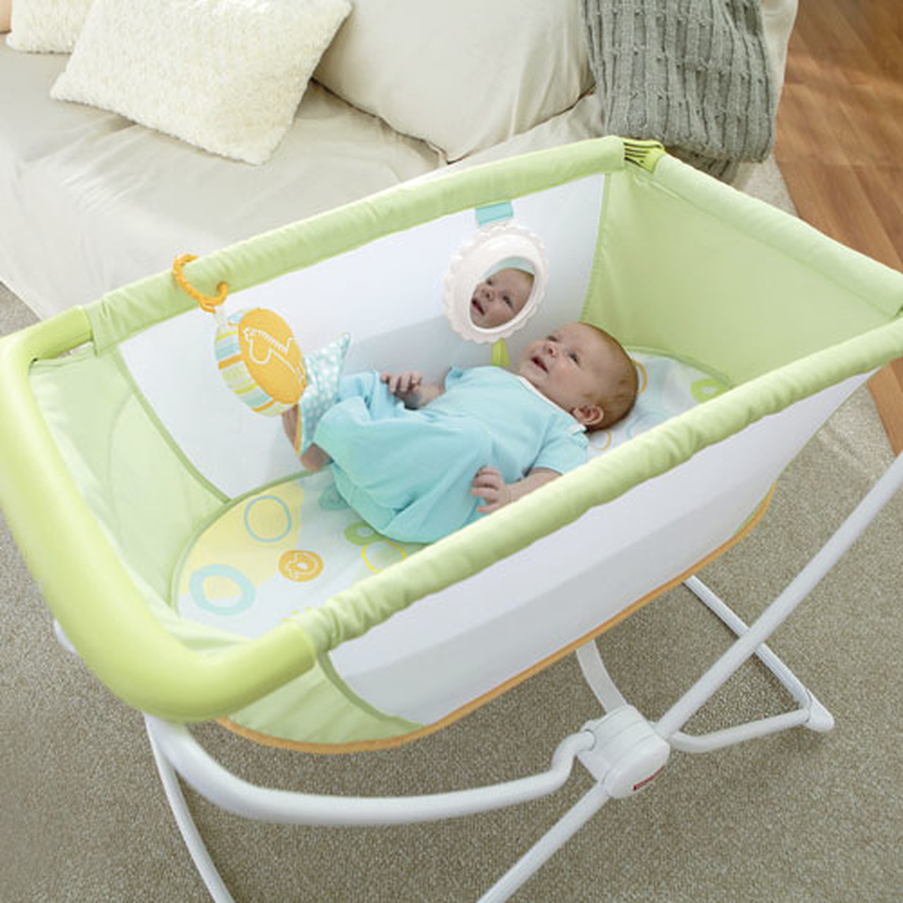 fisher price deluxe portable bassinet