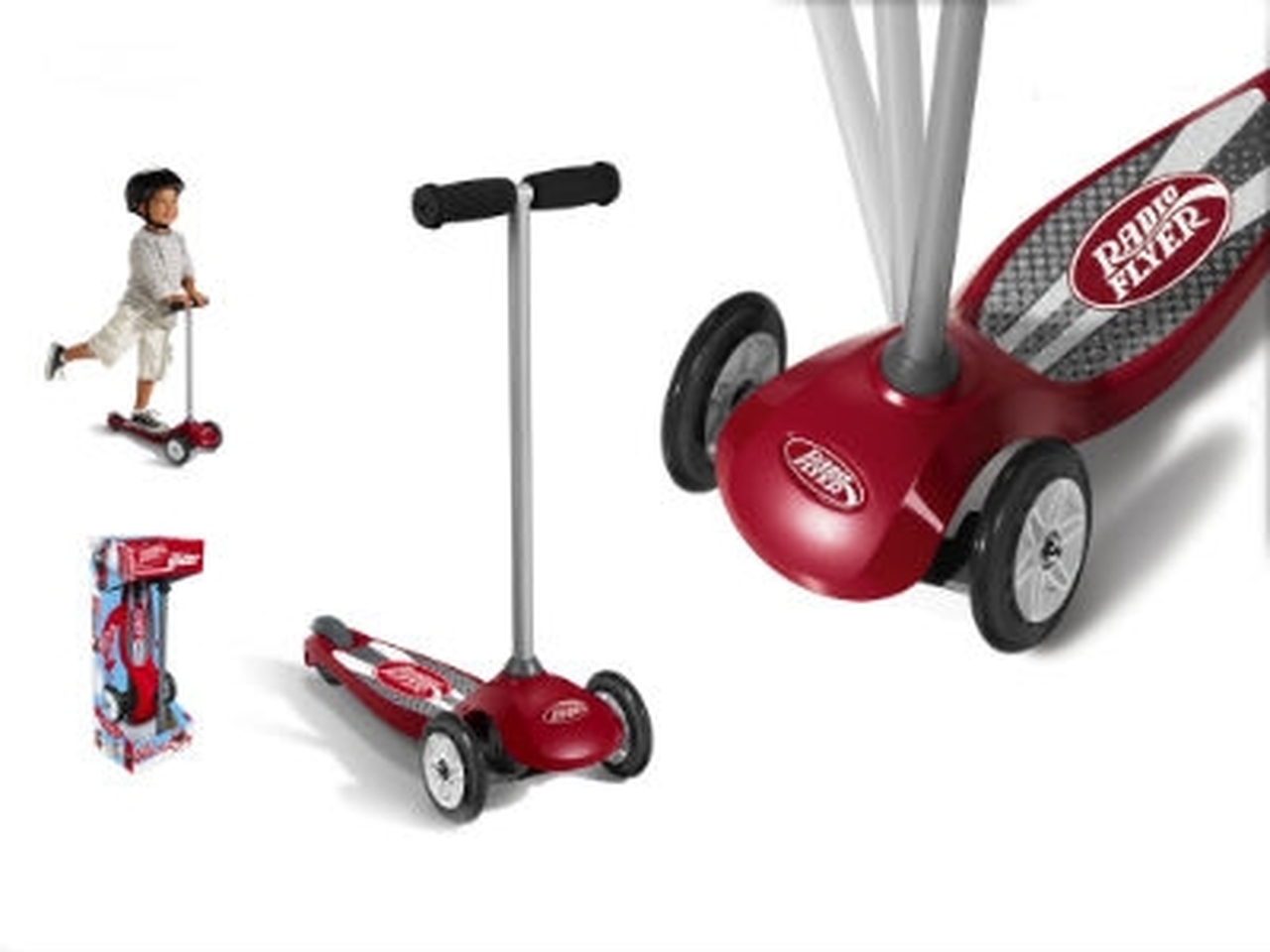 radio flyer sit down scooter