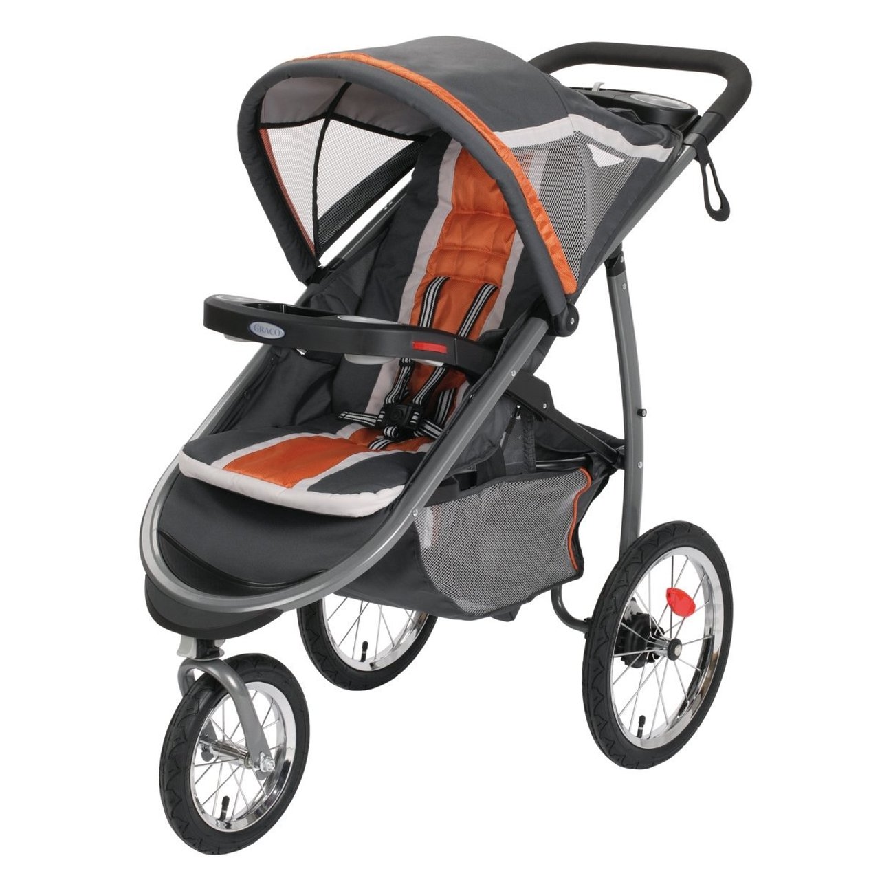 bob stroller strides duallie red