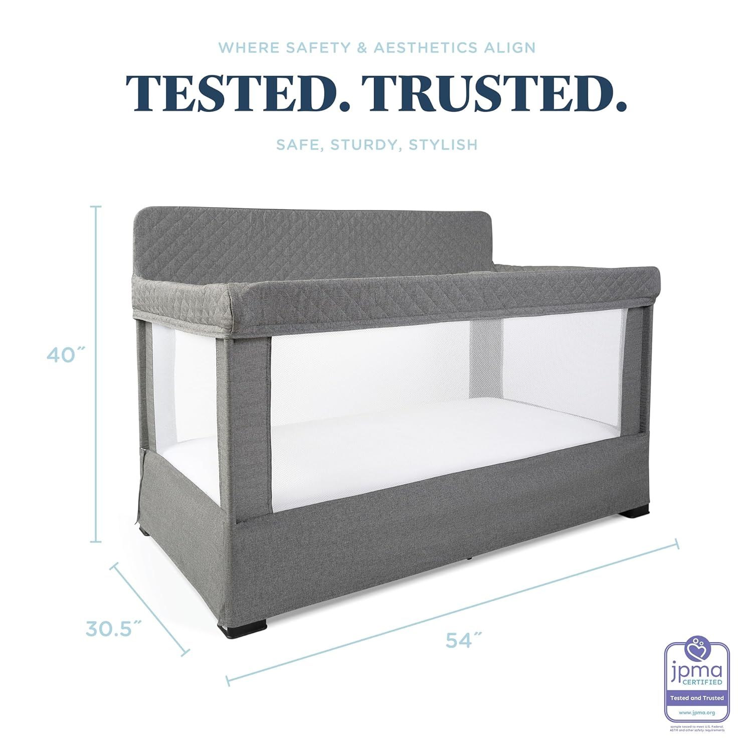 Breathable Mesh Crib