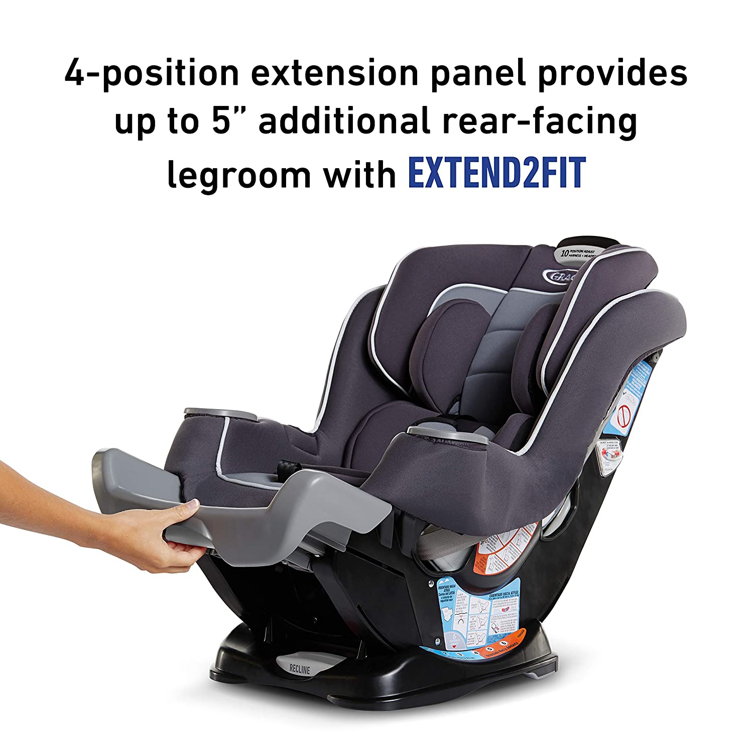 Graco Extend2Fit Convertible Car Seat