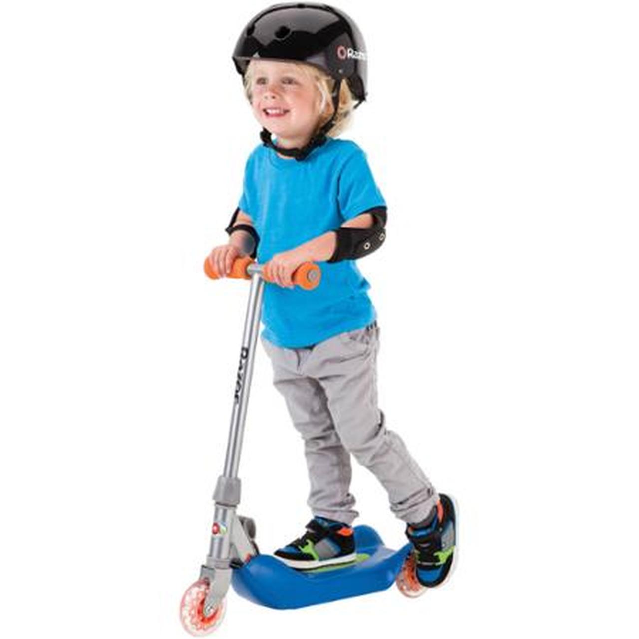 Razor Jr Folding Kiddie Kick Scooter Blue