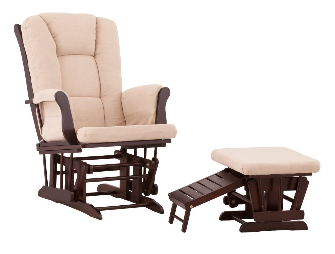 Status Veneto Glider and Nursing Ottoman