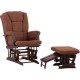 Status Veneto Glider and Nursing Ottoman