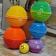 Fisher-Price Brilliant Basics Stack & Roll Cups