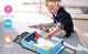 Kids Travel Tray with Dry Erase Top Car Seat Travel Tray