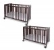 Complete Comfort Package Full Folding Crib with Mattress and Sheets Included