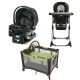 Package 2: Graco Pack 'n Play, High Chair and Infant Car Seat