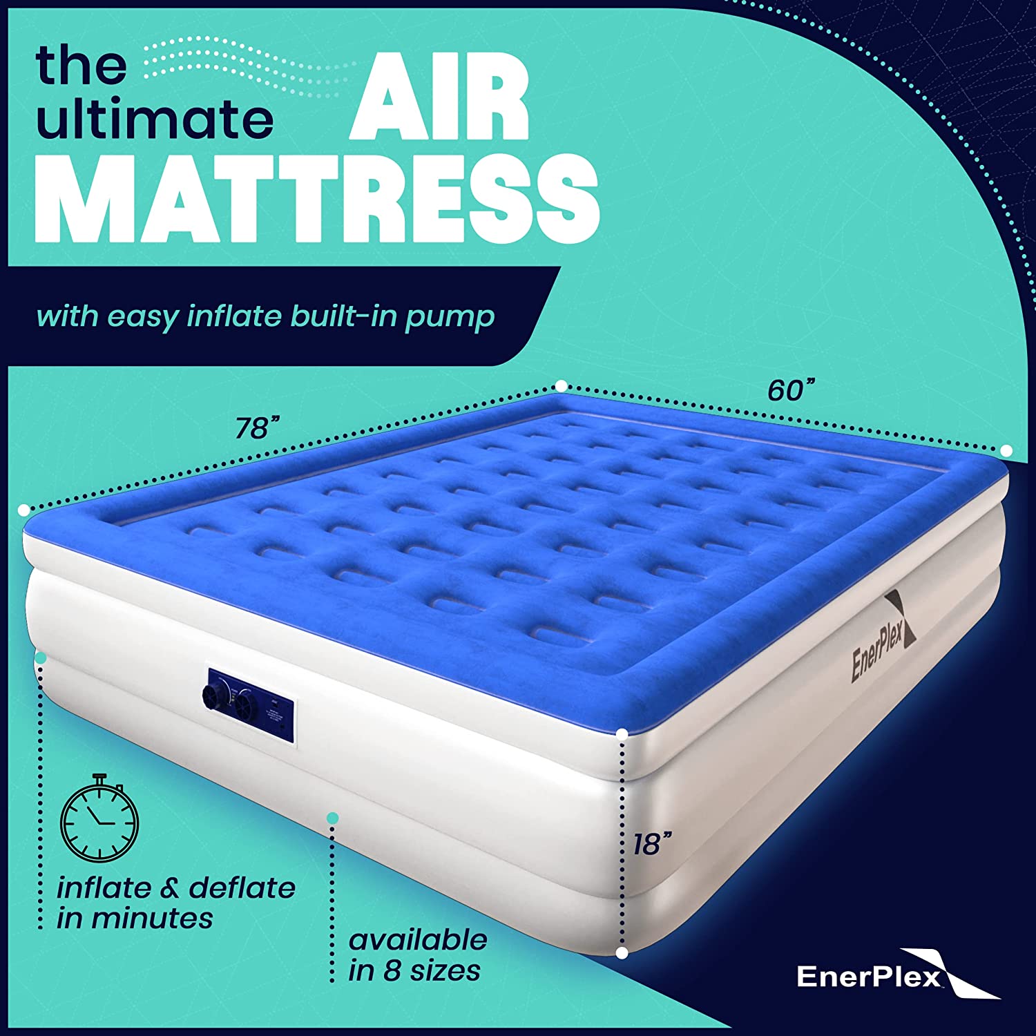 EnerPlex Queen Air Mattress